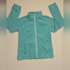 Columbia Women's Aqua Blue Fleece Hoodie